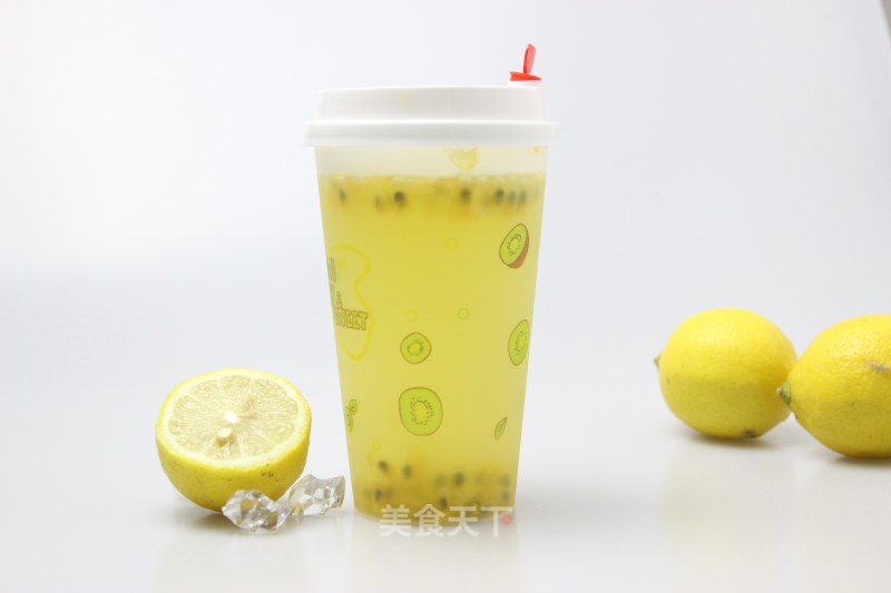 Summer Special: Sweet and Sour and Refreshing Honey Passion Fruit Lemonade recipe