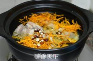 Cordyceps Scallop Corn Soup recipe