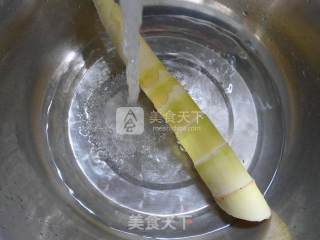 Fried Edamame with Bamboo Shoots recipe