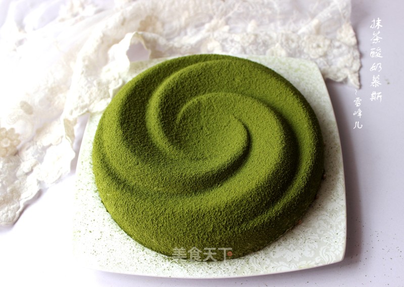 Matcha Yogurt Mousse recipe