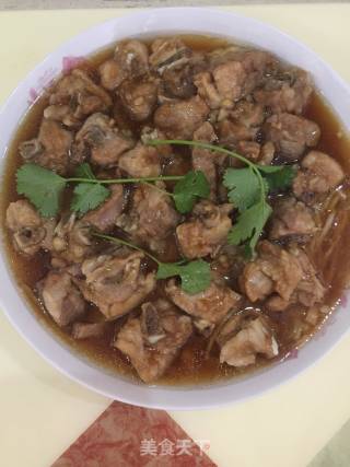 Steamed Ribs with Enoki Mushroom recipe