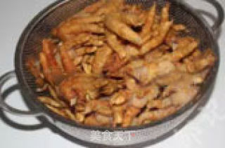 Chicken Feet with Pepper and Tiger Skin recipe