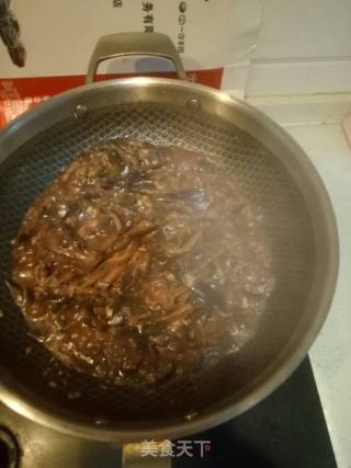 Shredded Eggplant with Homemade Sauce recipe