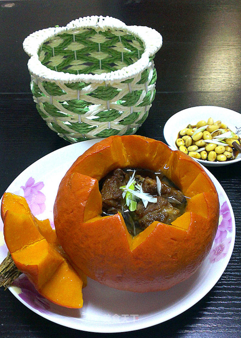 Pumpkin Cup with Spare Ribs recipe