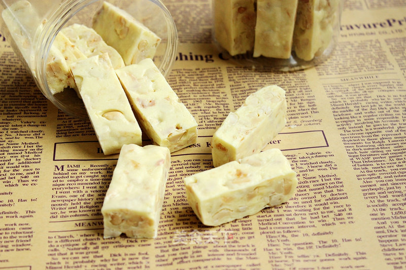Peanut Nougat recipe