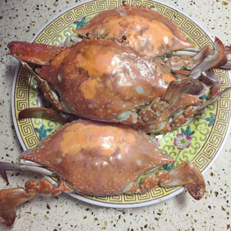 Steamed Swimming Crab recipe