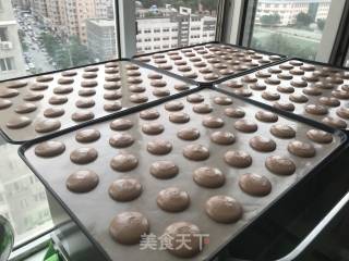 Cocoa Coffee Macaron recipe