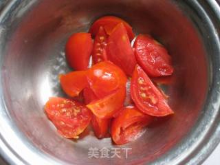 Tomato Bean Sprout Soup recipe