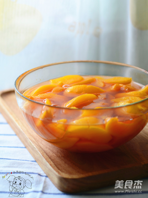 Yellow Peach in Syrup recipe