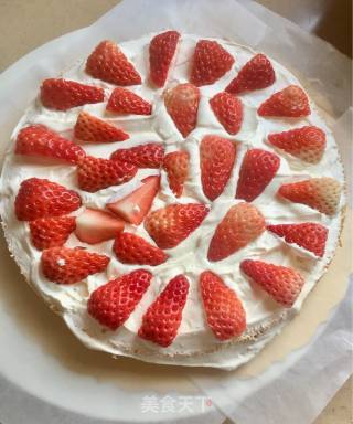 Fruit Cream Cake recipe