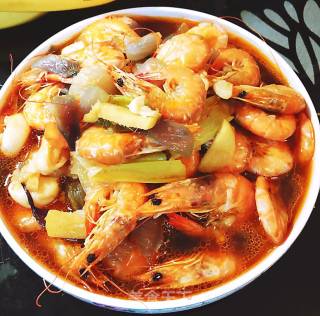 Braised Shrimp recipe