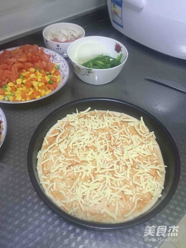 Microwave Oven Pizza recipe