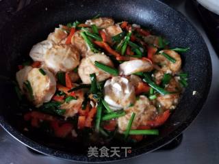 Tofu with Chives and Jade recipe