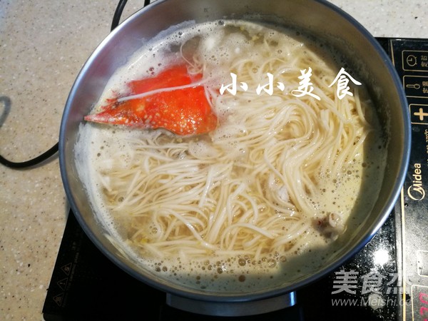 Sea Crab Noodle Soup: Delicious recipe