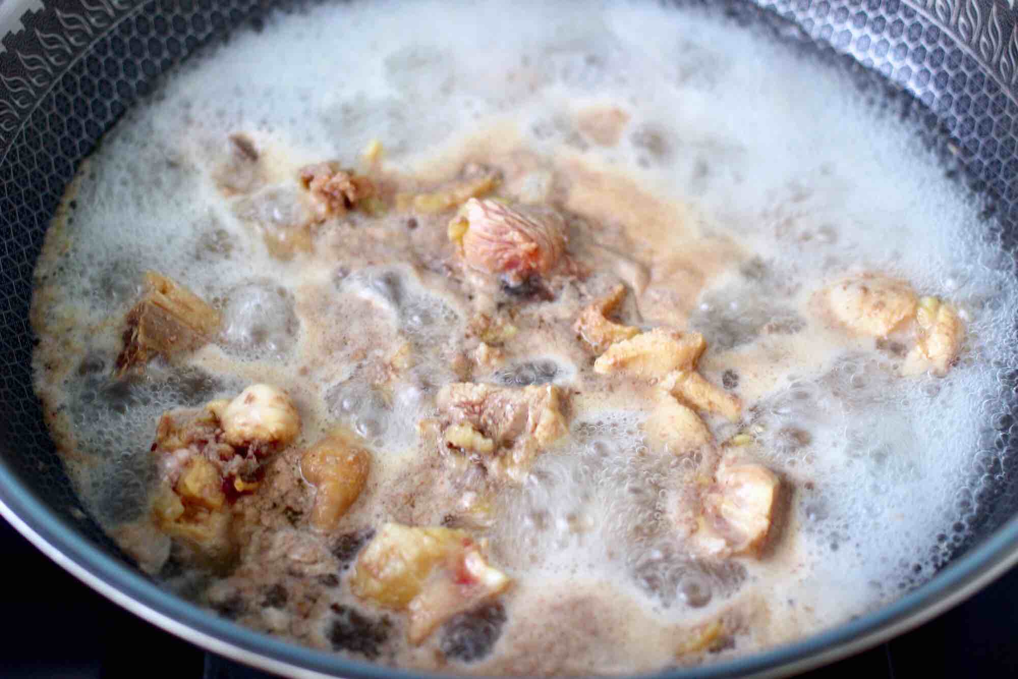 Hazel Mushroom and Carrot Chicken Soup recipe