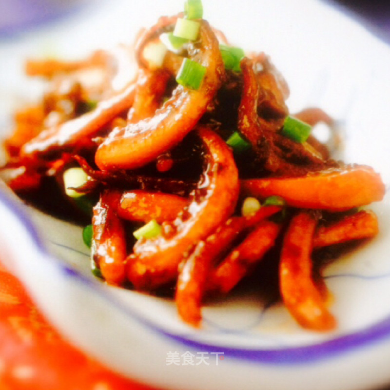 Shredded Squid in Beijing Sauce recipe