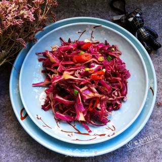Simmered Purple Cabbage recipe