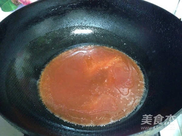 Crispy Shrimp Balls in Tomato Sauce recipe