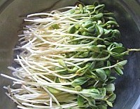 Quick-fried Black Bean Sprouts recipe