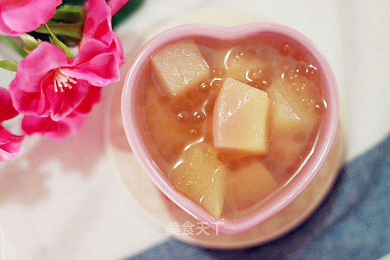 Peach Orange Sago recipe