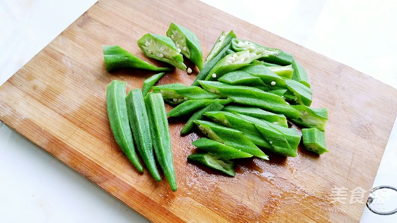 Garlic and Okra recipe