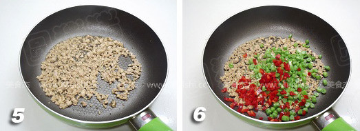 Fried Rice with String Beans recipe