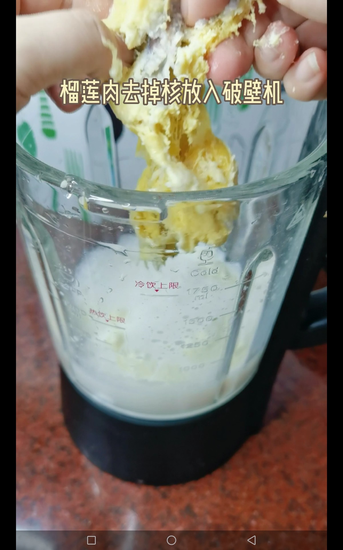 Milky Durian Ice Cream recipe