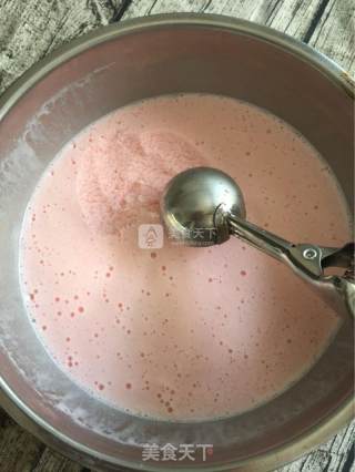 Strawberry Flavored Yogurt Ice Cream recipe