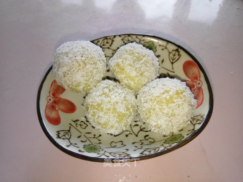 Coconut Sweet Potato Balls recipe