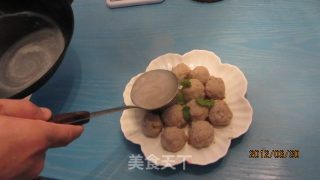 Steamed Lotus Root Meatballs recipe