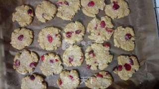 #aca烤明星大赛# Cranberry Oatmeal Cookies recipe