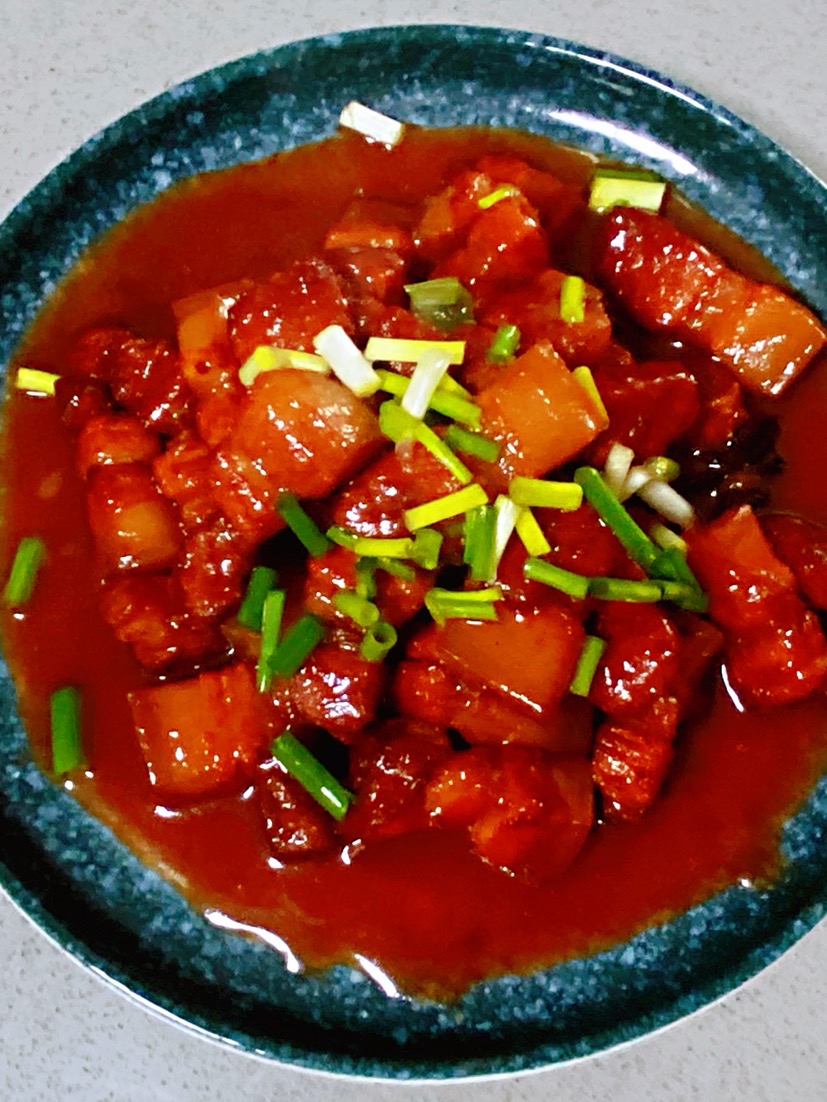 [recipe for Pregnant Women] Braised Pork with Fermented Bean Curd, Oily and Ruddy in Color, recipe