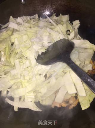 Round Cabbage Vermicelli recipe