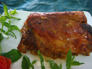 Mango Baked Pork Ribs recipe