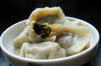 Wild Vegetable Dumplings recipe