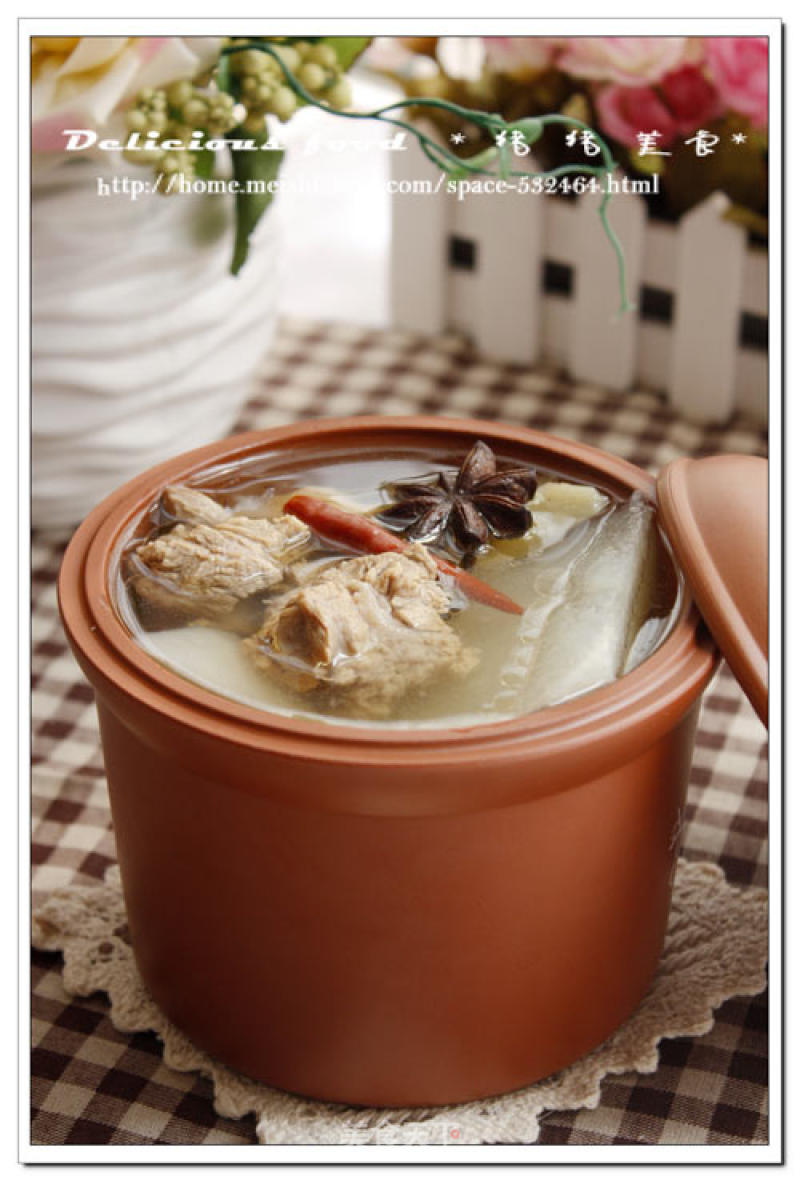 Autumn Health Soup for Strengthening The Spleen and Stomach-----radish Sirloin Soup recipe