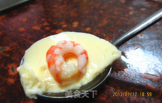 Shrimp Steamed Egg recipe