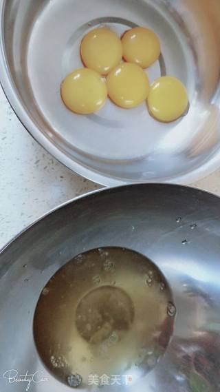Two-color Cake recipe