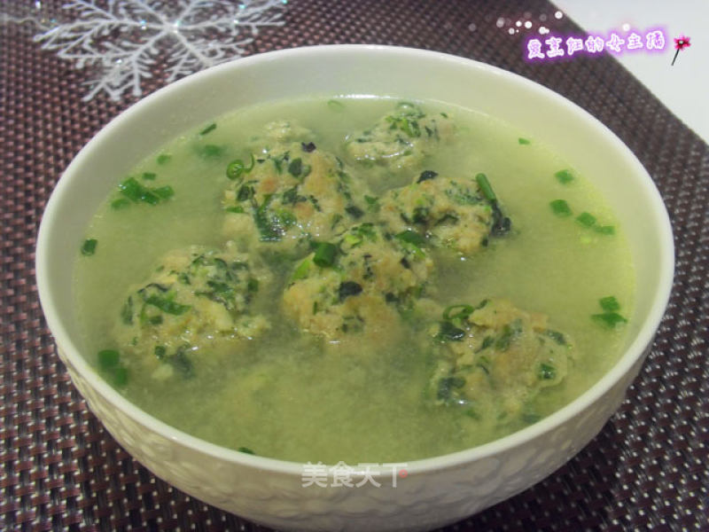 Shepherd's Purse Meatballs recipe