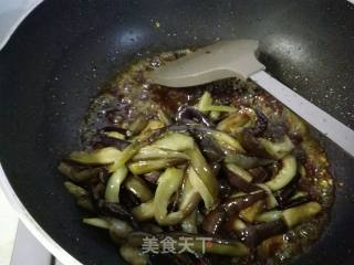 #妈妈的味#sauce Grilled Eggplant Strips recipe