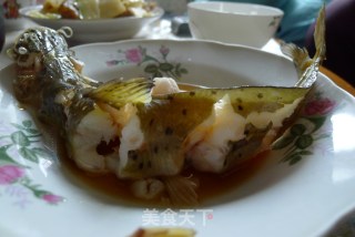 Steamed Sesame Swordfish (the Best Freshwater River Fish) recipe