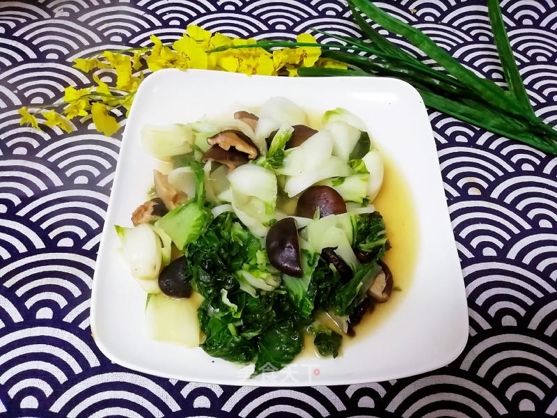 Stir-fried Vegetables with Mushrooms recipe