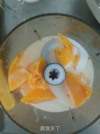 Papaya Milkshake recipe