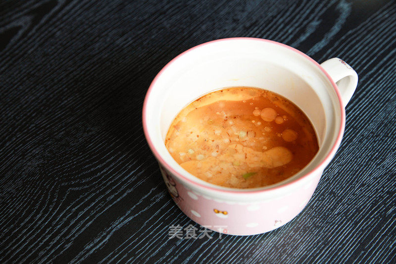 Whitebait Steamed Egg recipe