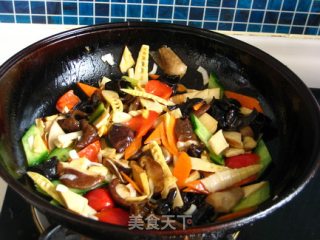 Everything Goes Well-assorted Fried Vegetables recipe