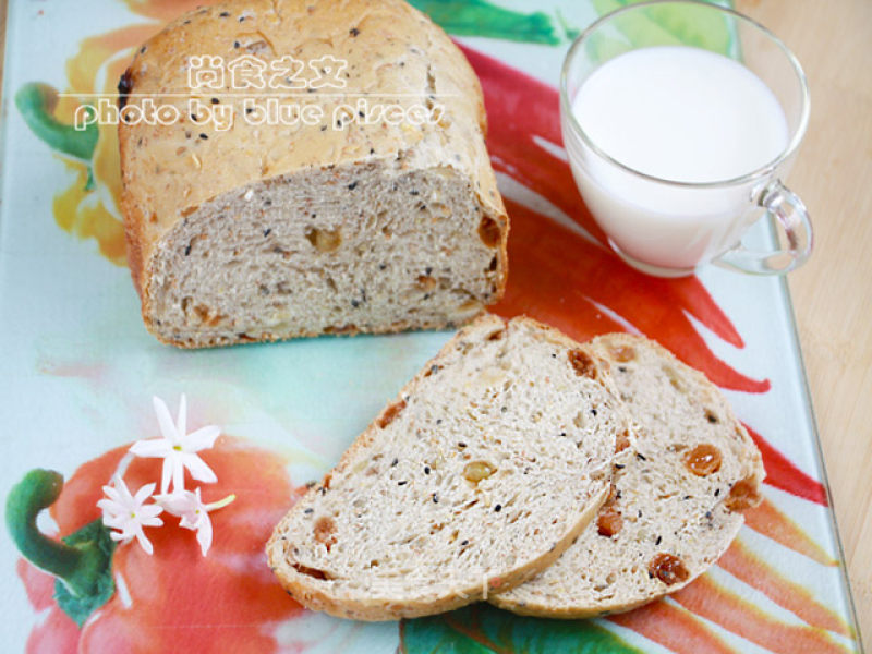 Raisin Multigrain Bread recipe