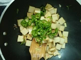 Fried Fish Tofu with Chili recipe