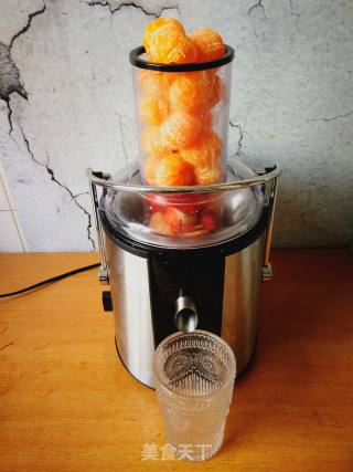 Sand Tangerine Strawberry Juice recipe