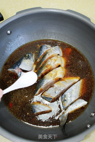 One Trick to Get Braised Dishes---braised Spanish Mackerel recipe