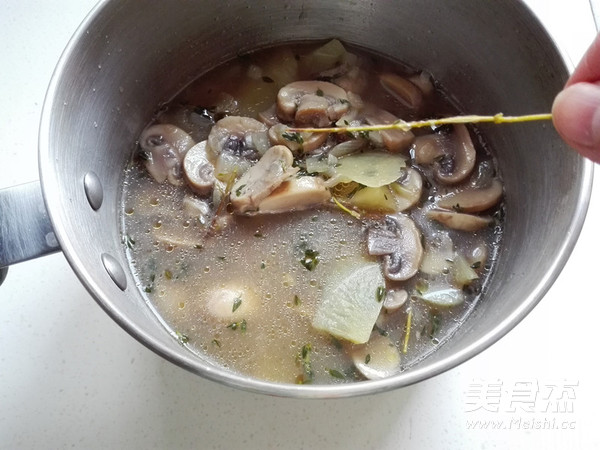 Creamy Mushroom Soup recipe